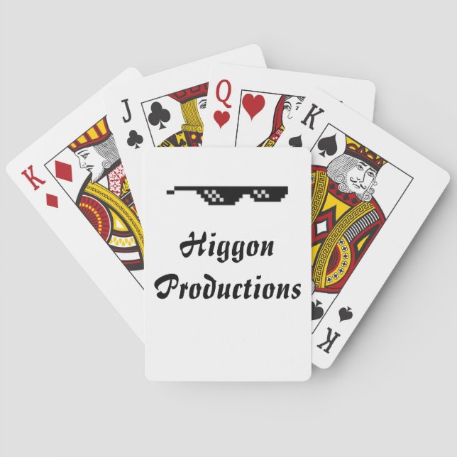 Higgon Productions Playing Cards (Back)
