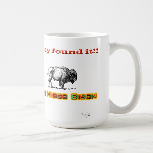 Higgs Bison Coffee Mug (Right)