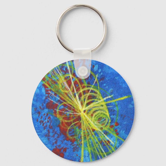 Higgs Boson Keychain (Front)