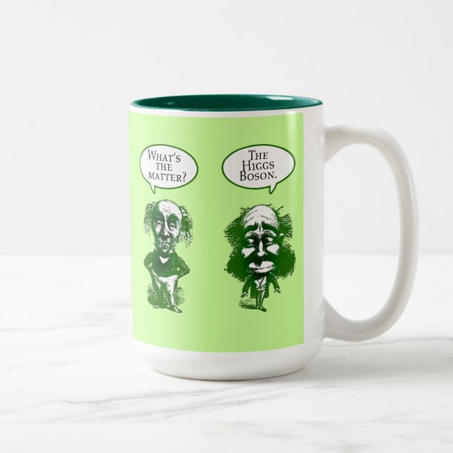 Higgs Boson Physics Humour Gifts Two-Tone Coffee Mug (Right)