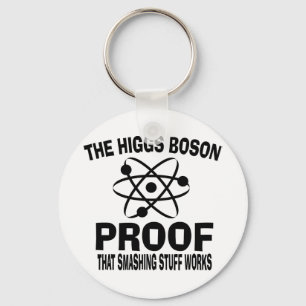 Higgs Boson Smashing Stuff Works Keychain