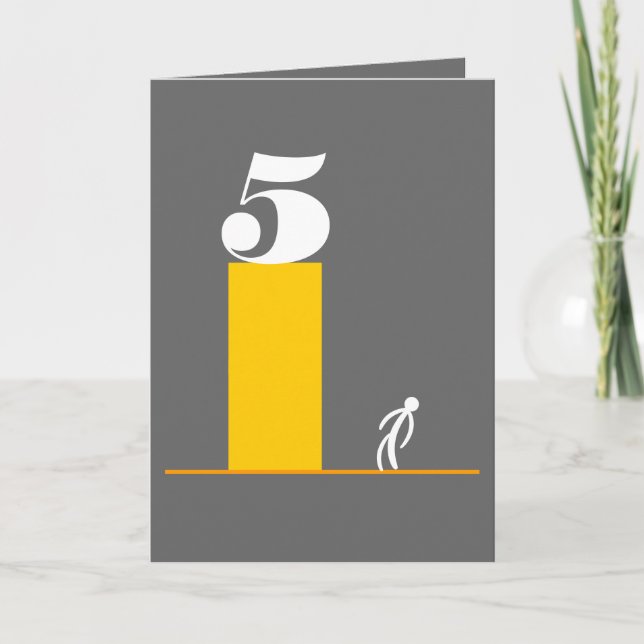 High 5 card (Front)