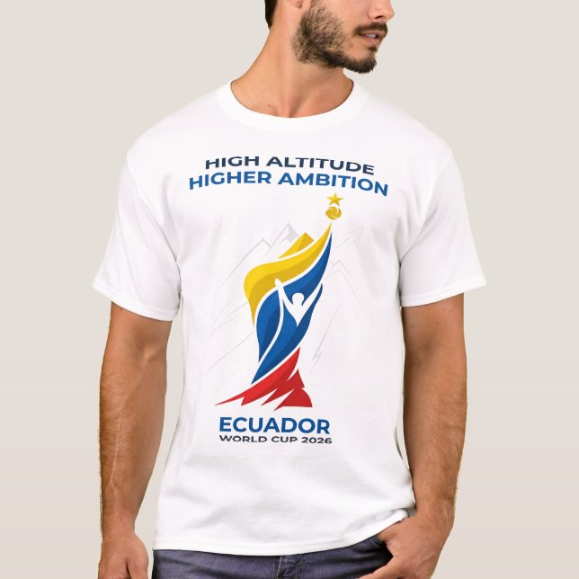 High Altitude Higher Ambition T-Shirt (Front)