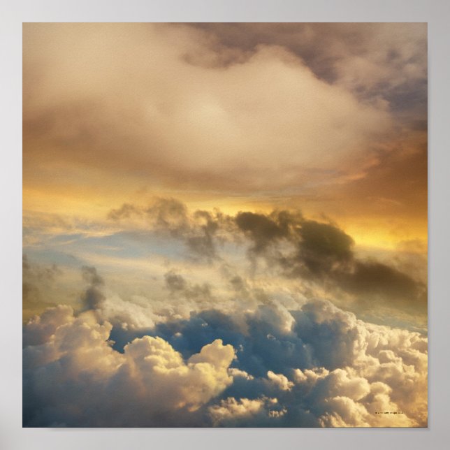 High Altitude Sunset Poster (Front)