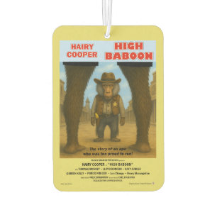 High Baboon Movie Parody Air Freshener