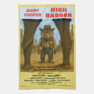 High Baboon Movie Parody Kitchen Towel