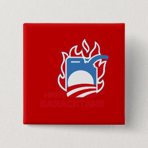 HIGH BARACKTANE 2 INCH SQUARE BUTTON