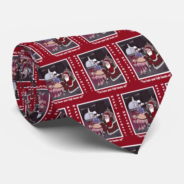 High Beams Neck Tie (Rolled)