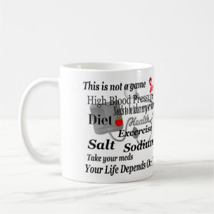high blood pressure coffee mug