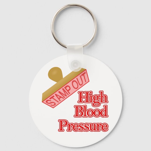 High Blood Pressure Keychain (Front)
