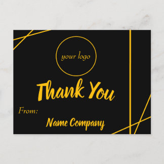 High Class Bussines Thankyou Card