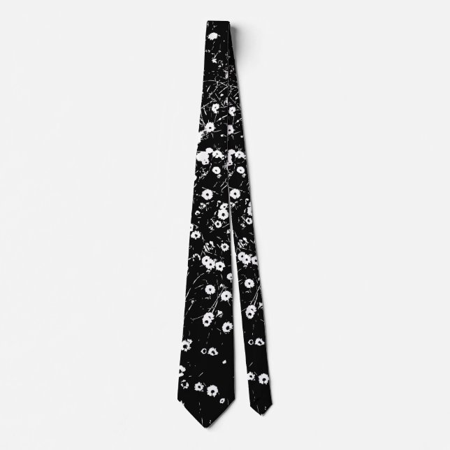 High Contrast Daisy Lawn Tie (Front)