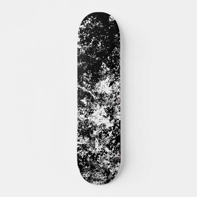 High Contrast Tree 02 Skateboard (Front)