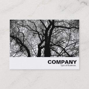 High Contrast Trees Business Card