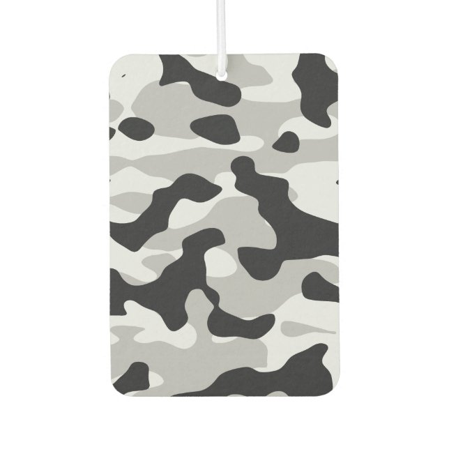 High contrast urban camouflage air freshener (Front)