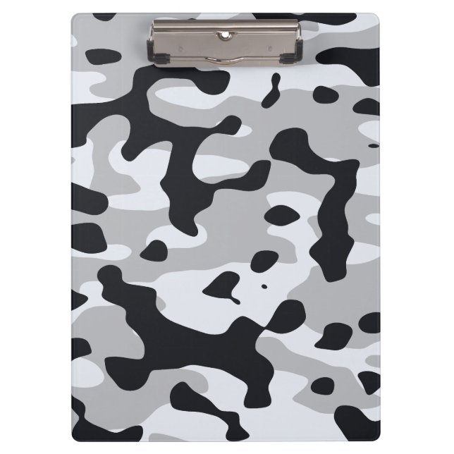 High contrast urban camouflage clipboard (Front)