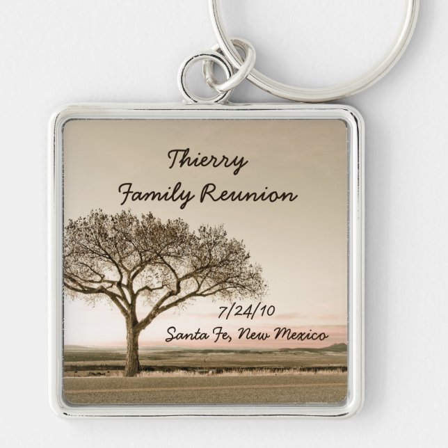 High Country Family Reunion Souvenir Keychain (Front)