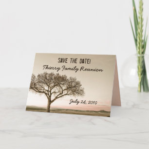 High Country Save the Date Family Reunion Announcement