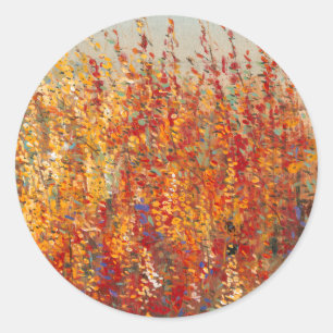 High Desert Blossoms II Classic Round Sticker