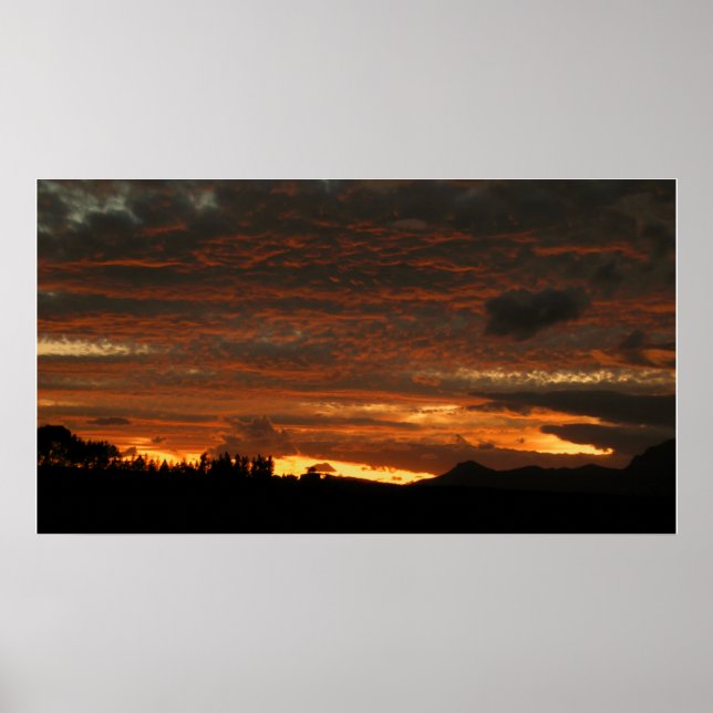 High Desert Sunset - Poster (Front)