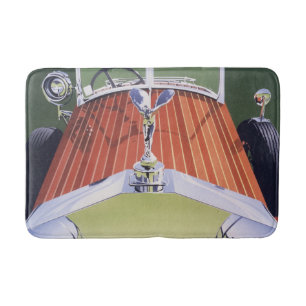 High end bath mat