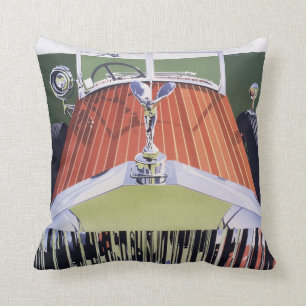 High end throw pillow