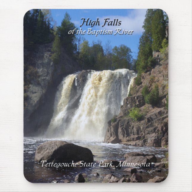 High Falls MN mousepad (Front)
