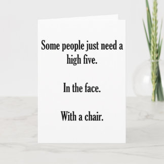 High Five Card