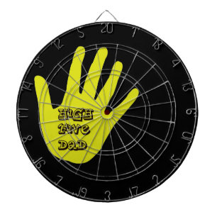 High Five Dad Hand Dartboard