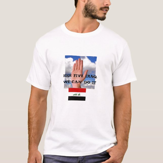 HIGH FIVE IRAQ T-Shirt (Front)