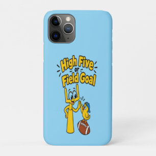 High Five or Field Goal Cartoon Kids Apparel iPhone 11 Pro Case