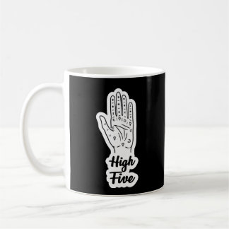 High Five Palmistry Hand Fortune Teller Mystical  Coffee Mug