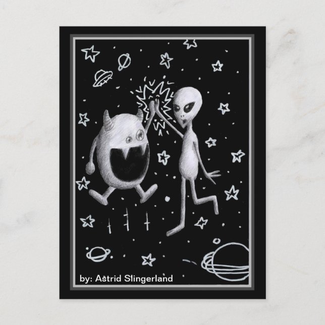 High Five - Postcard (Front)