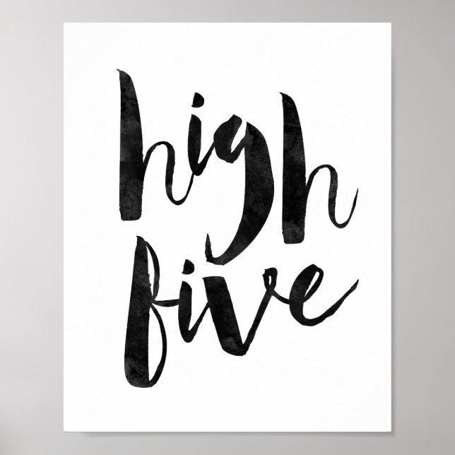 High Five Poster (Front)