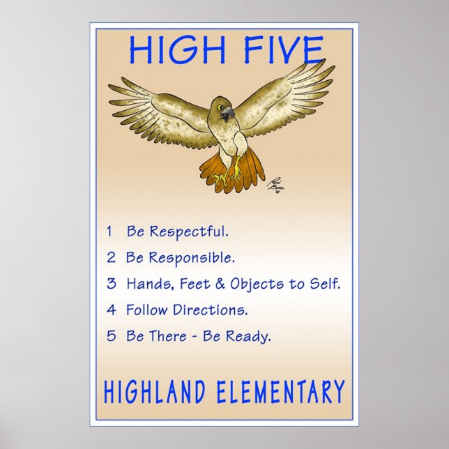 High Five Poster (Front)