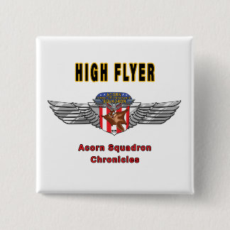 High Flyer - Acorn Squadron Insignia Button