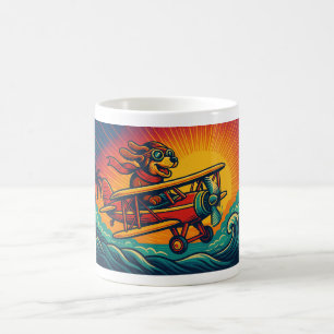 High-Flying Dog Adventure Coffee Mug