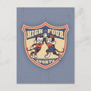 High Four Sports Postcard