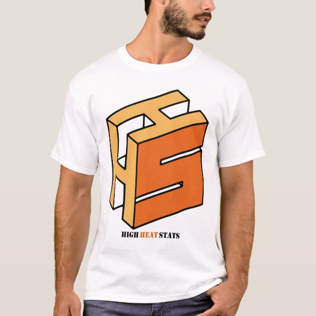 High Heat Stats Logo T-shirt (Front)