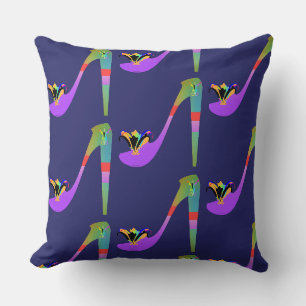 High Heel Fancy Decorative Throw Pillow