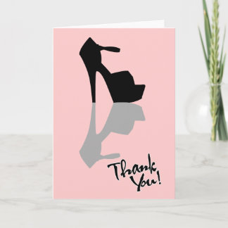 HIGH HEEL - PUMP IT UP THANK YOU CARD