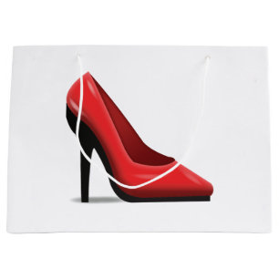 HIgh Heel Shoe - Emoji Large Gift Bag