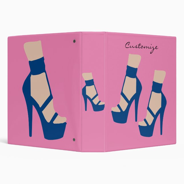 High Heel Shoe Thunder_Cove Binder (Background)