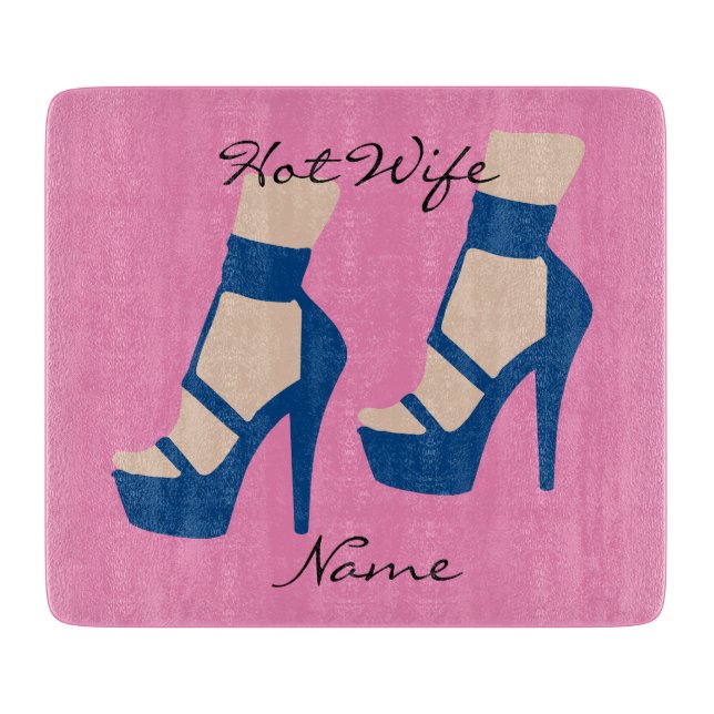 High Heel Shoe Thunder_Cove Cutting Board (Front)