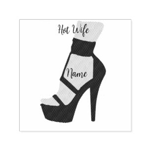 High Heel Shoe Thunder_Cove  Self-inking Stamp