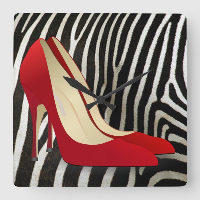 high heel shoes clock network (Front)