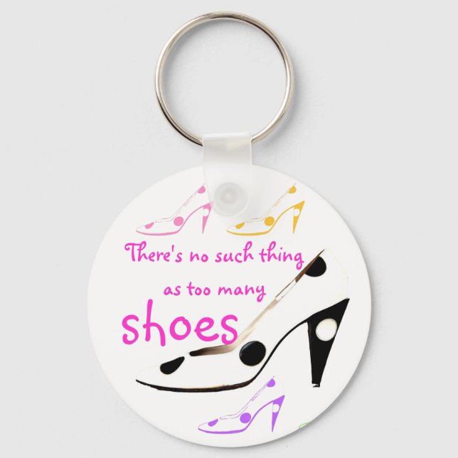 High Heel Shoes Diva Keychain (Front)