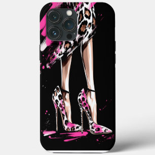 High heel shoes, Fashion illustration iPhone 13 Pro Max Case