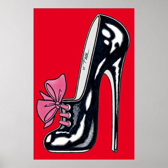 High Heel With Bow Poster (Front)