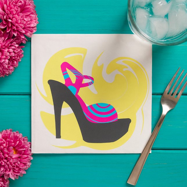 High Heels Fancy Fashion Napkins (Creator Uploaded)